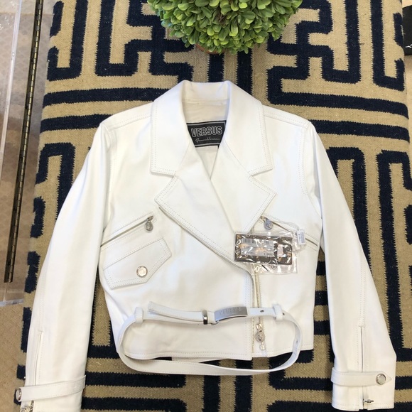 VERSUS VERSACE MOTO JACKET - Picture 2 of 8